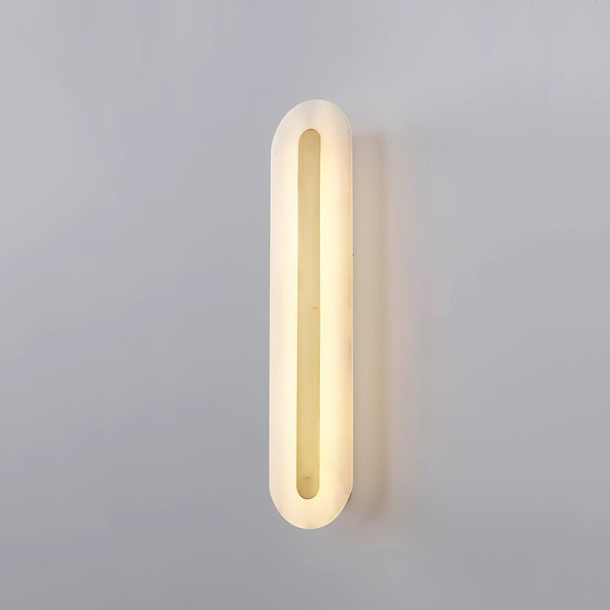Brisora Alabaster Rounded Wall Lamp#Size_D 5.5″ x H 23.6″