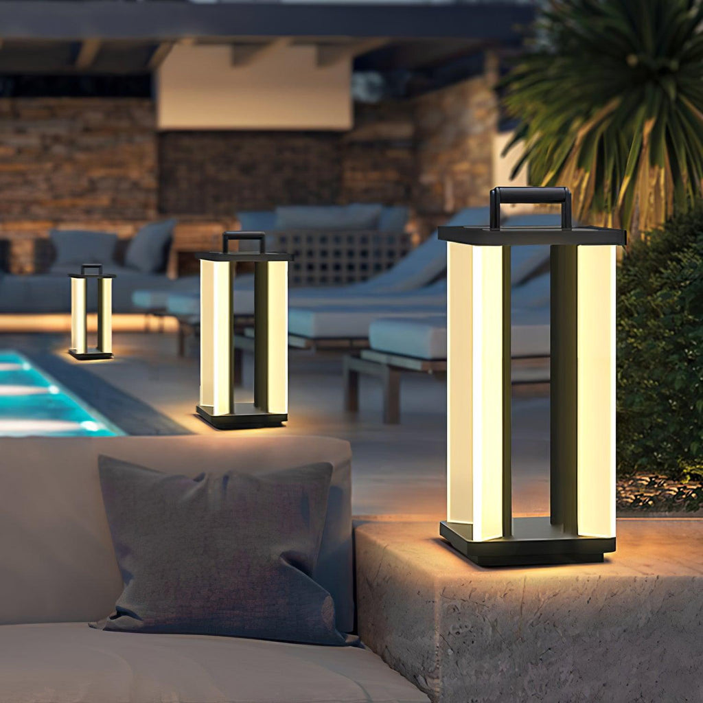 Iridelle Acrylic Solar Outdoor Garden Light