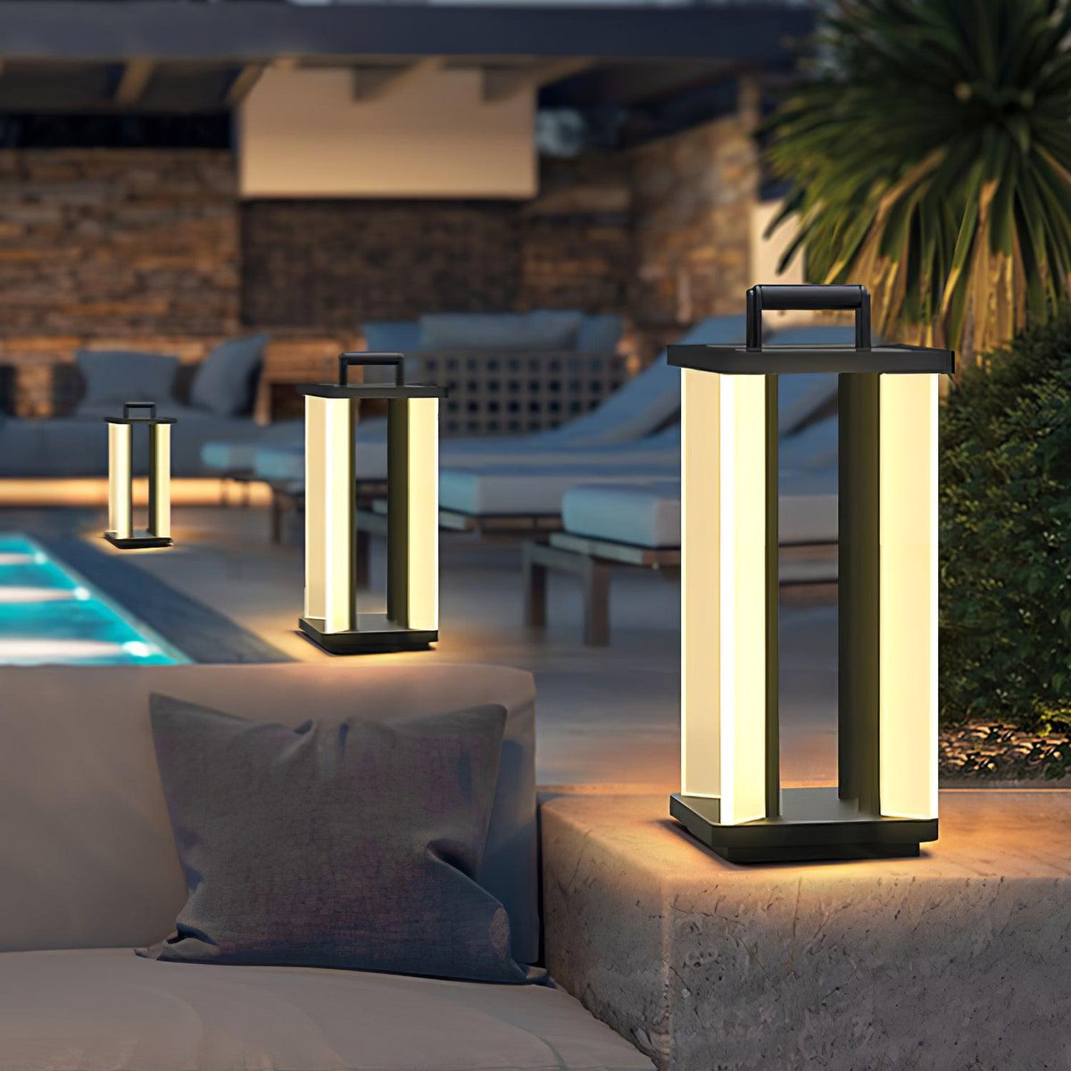 Iridelle Acrylic Solar Outdoor Garden Light