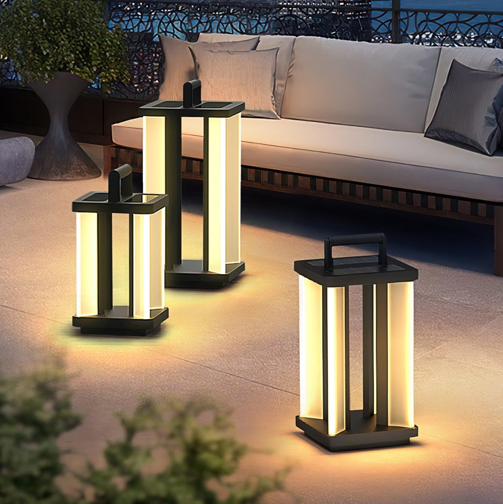 Iridelle Acrylic Solar Outdoor Garden Light