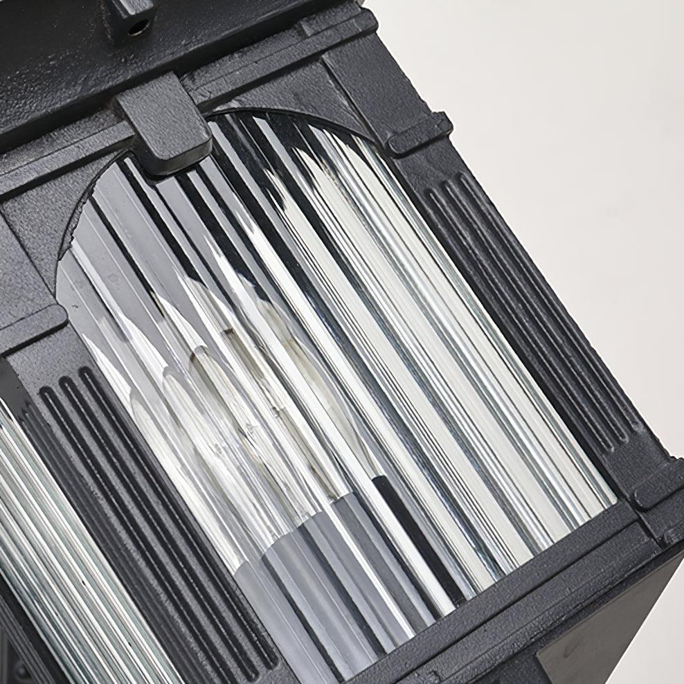 Halovelle Metal Roof Outdoor Wall Lamp