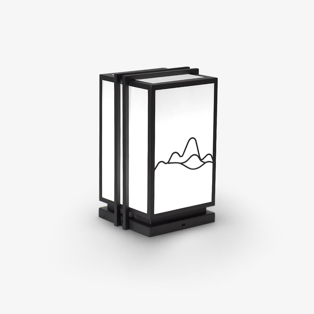 Floravine Metal Mountain Outdoor Post Lamp