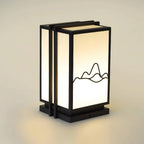 Floravine Metal Mountain Outdoor Post Lamp