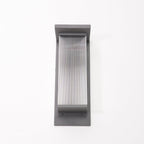 Eversora Metal Box Solar Outdoor Wall Lamp