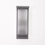 Eversora Metal Box Solar Outdoor Wall Lamp