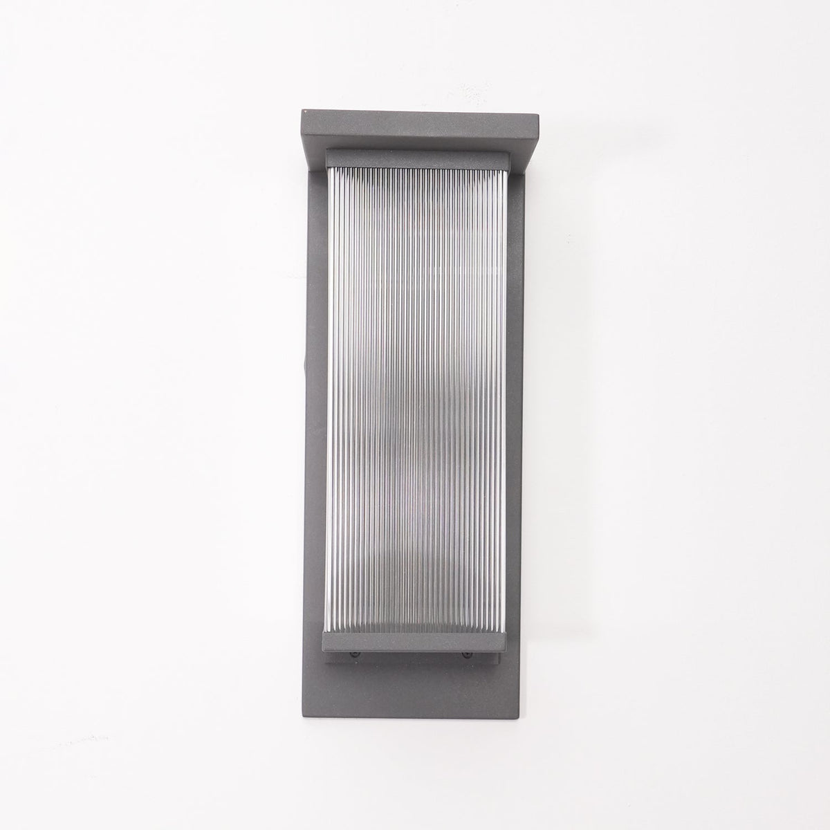 Eversora Metal Box Solar Outdoor Wall Lamp