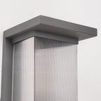 Eversora Metal Box Solar Outdoor Wall Lamp