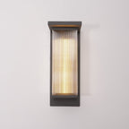 Eversora Metal Box Solar Outdoor Wall Lamp