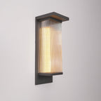 Eversora Metal Box Solar Outdoor Wall Lamp