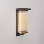Eversora Metal Box Solar Outdoor Wall Lamp