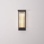 Eversora Metal Box Solar Outdoor Wall Lamp