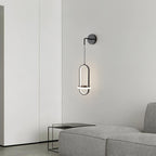 Iverelle Brass Oval Wall Lamp