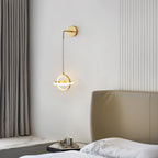 Iverelle Brass Oval Wall Lamp