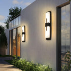 Dravelle Modern Metal Outdoor Wall Lamp