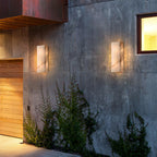 Celovaire Alabaster Rectangular Wall Lamp
