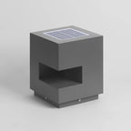 Asterelle Metal Cube Outdoor Post Lamp