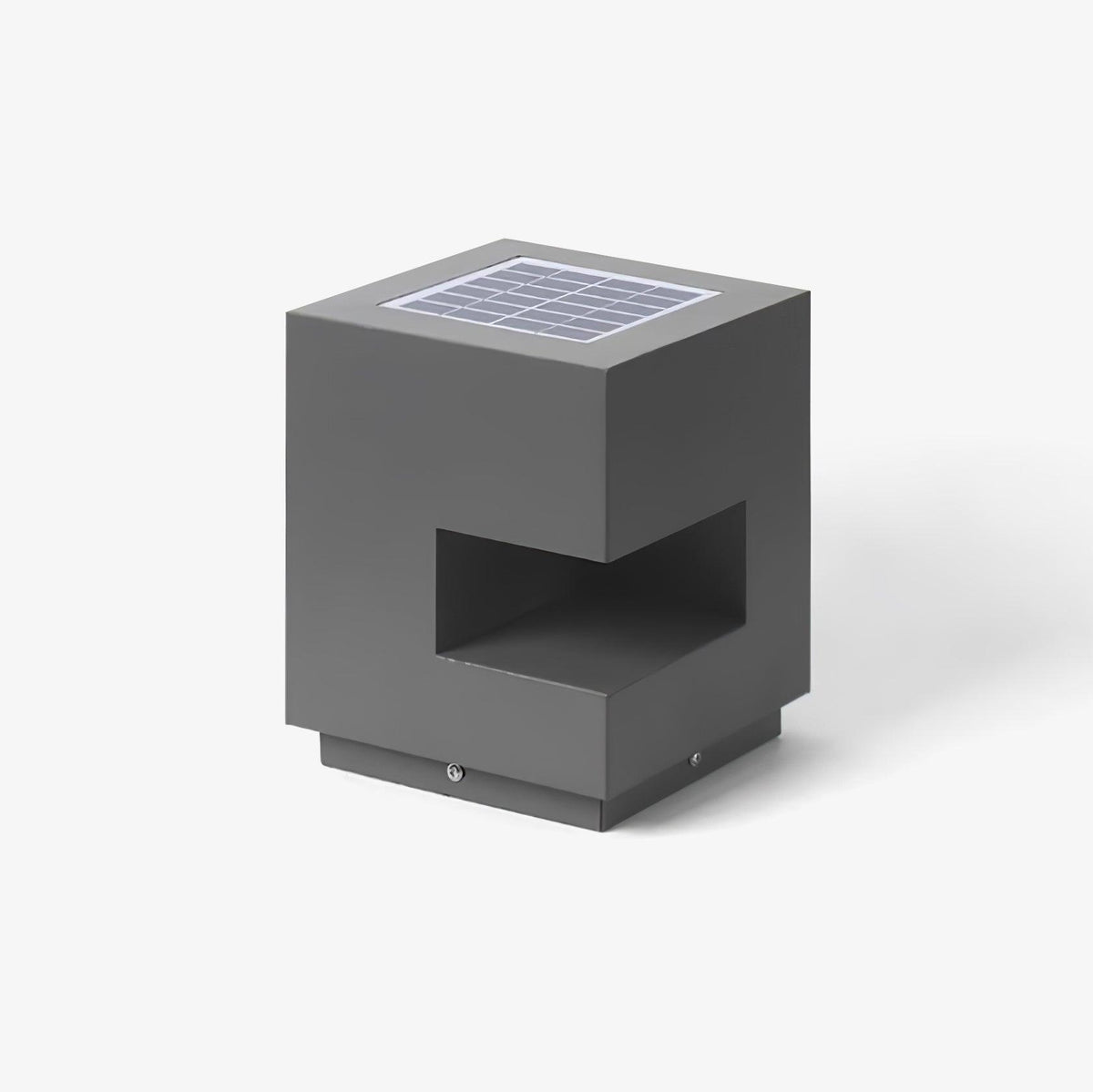 Asterelle Metal Cube Outdoor Post Lamp