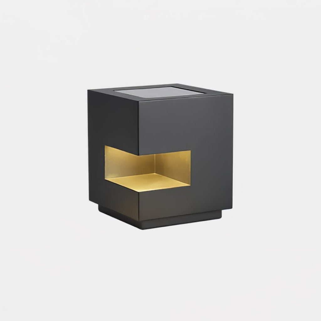 Asterelle Metal Cube Outdoor Post Lamp
