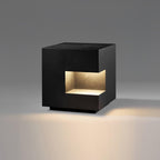 Asterelle Metal Cube Outdoor Post Lamp
