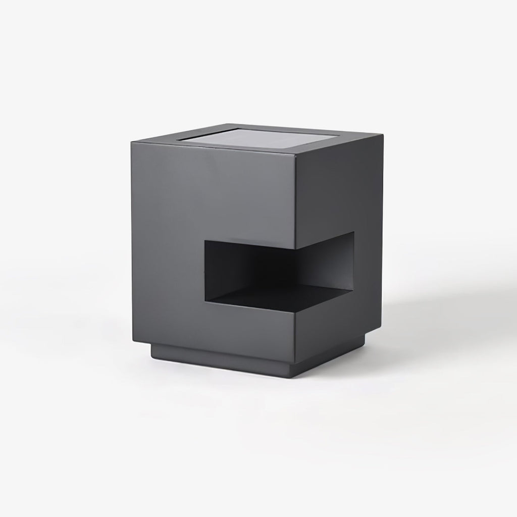 Asterelle Metal Cube Outdoor Post Lamp