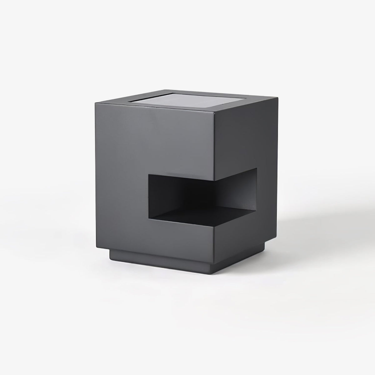 Asterelle Metal Cube Outdoor Post Lamp