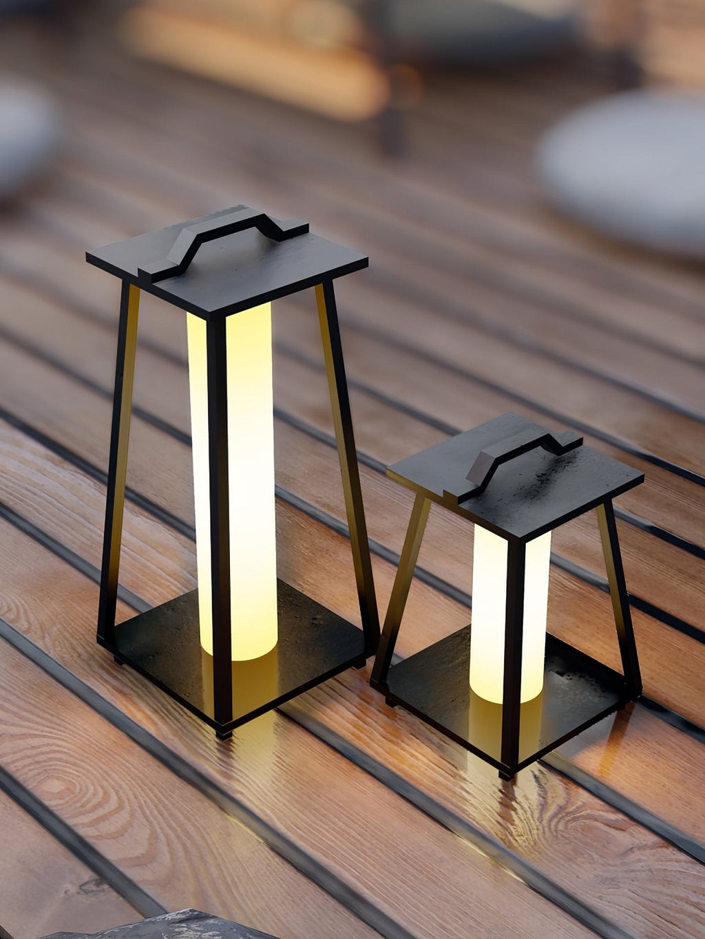 Zoravine Metal Portable Outdoor Lamp