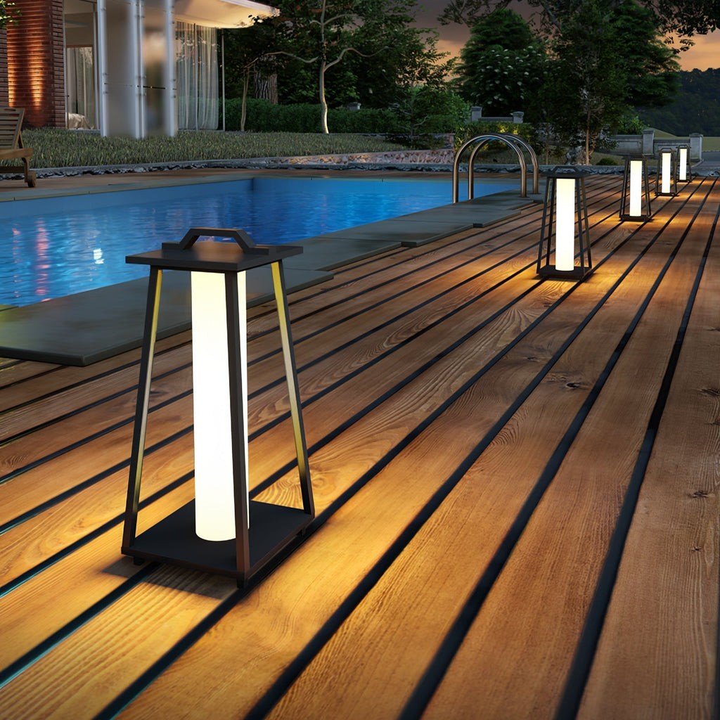 Zoravine Metal Portable Outdoor Lamp
