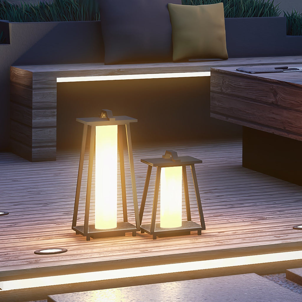 Zoravine Metal Portable Outdoor Lamp