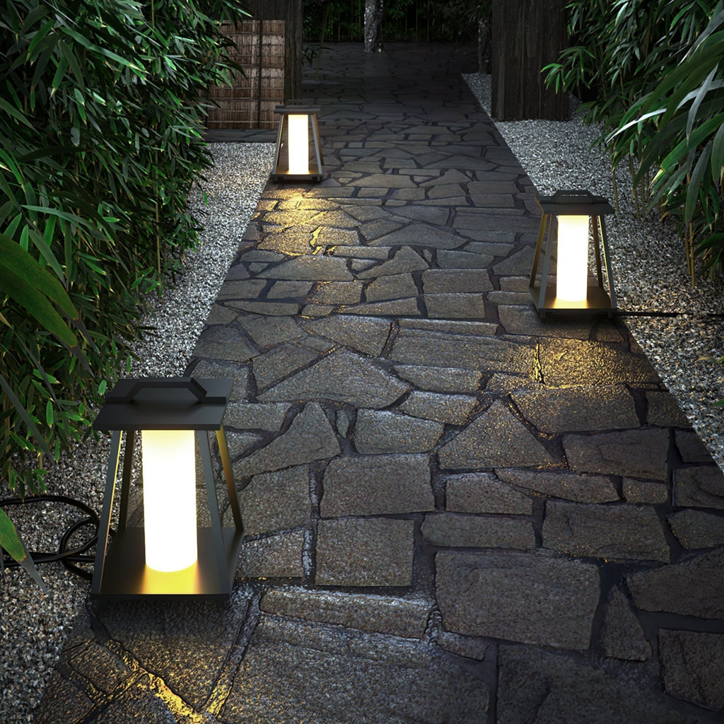 Zoravine Metal Portable Outdoor Lamp