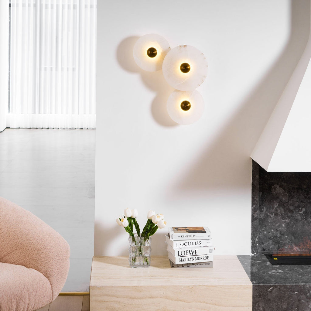 Galvessa Alabaster Wall Lamp