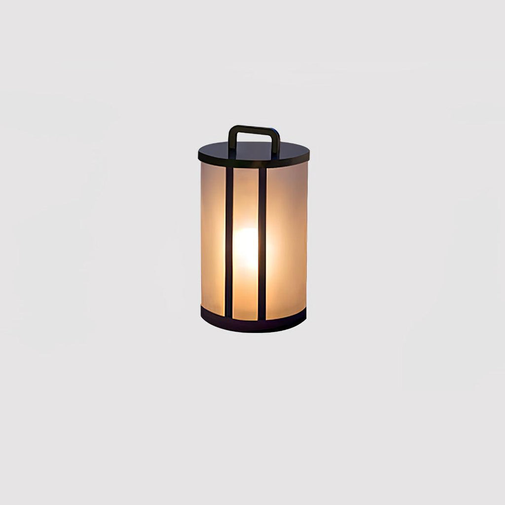 Yvelisse Acrylic Round Outdoor Post Lamp#Size_D 7.9″ x H 13″#Power source_Model A: Wired Version#Kelvin range_Warm Light