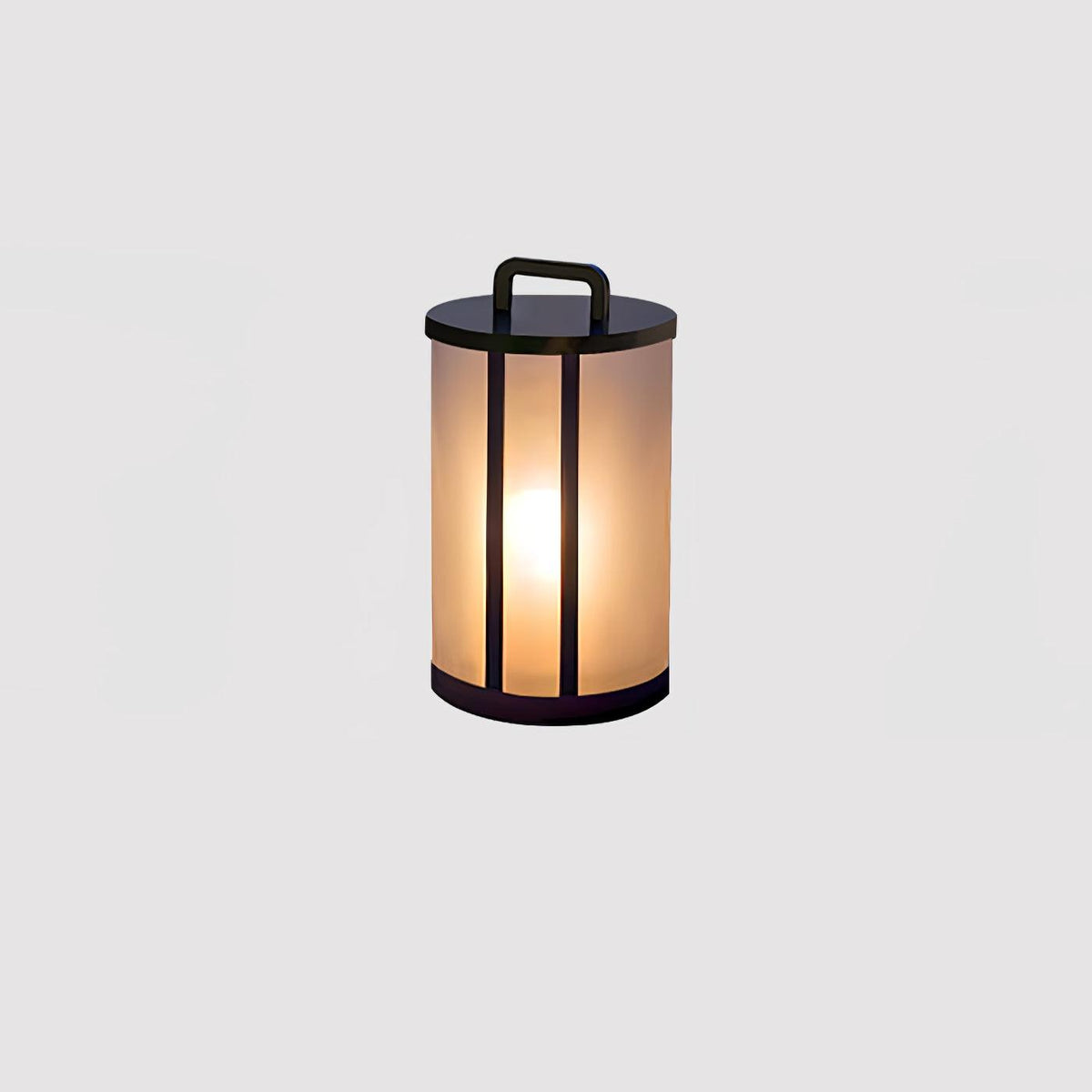 Yvelisse Acrylic Round Outdoor Post Lamp#Size_D 11″ x H 23.6″#Power source_Model A: Wired Version#Kelvin range_Warm Light