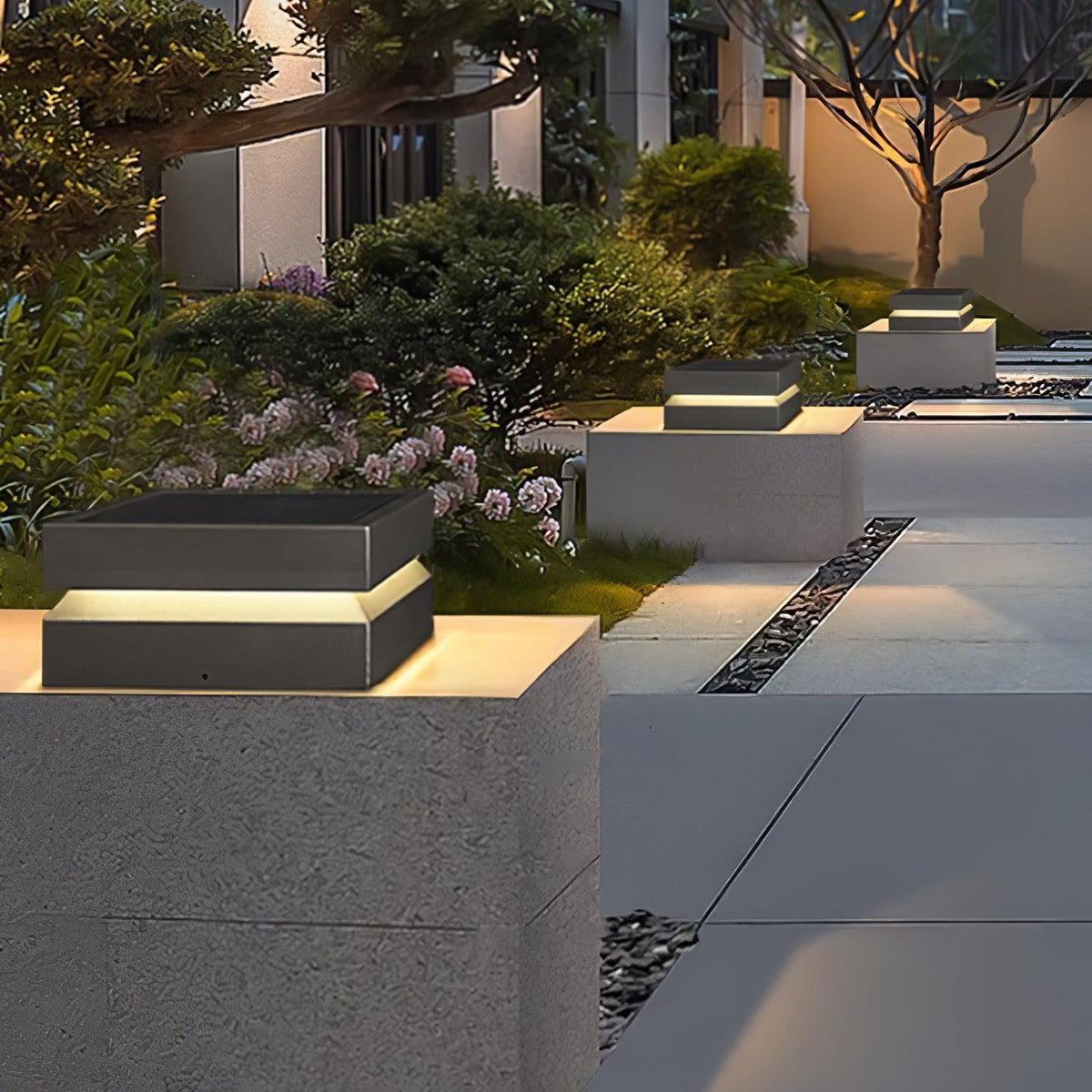 Westoria Metal Square Outdoor Post Lamp