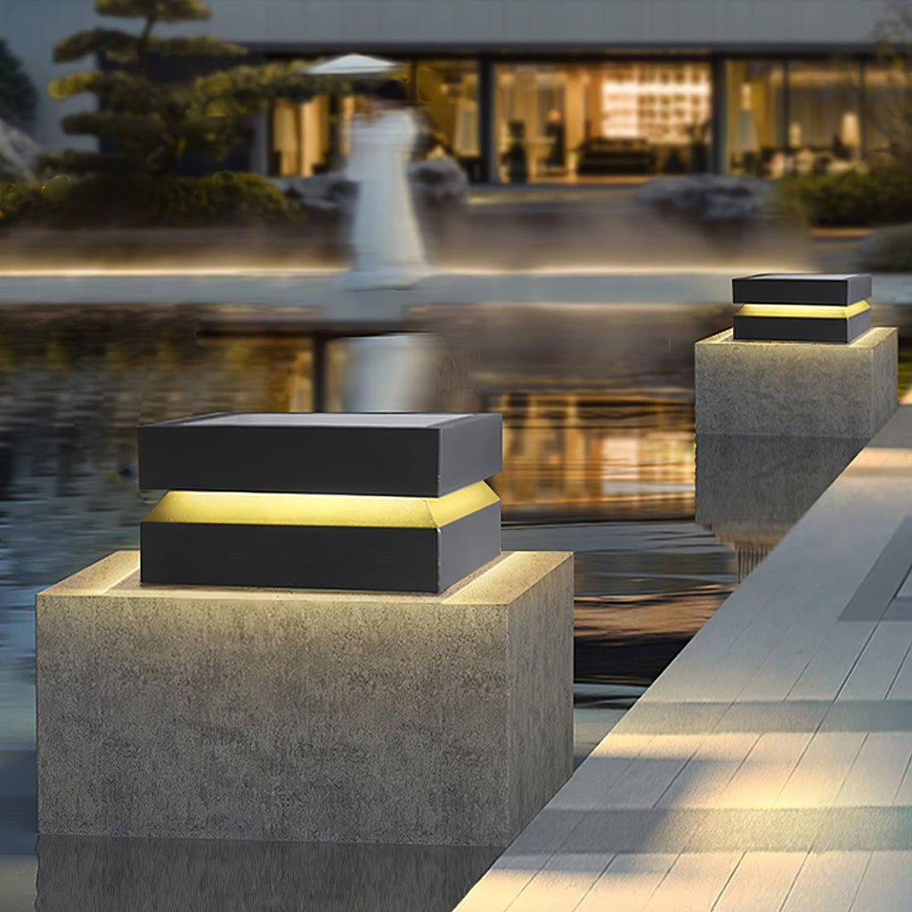 Westoria Metal Square Outdoor Post Lamp