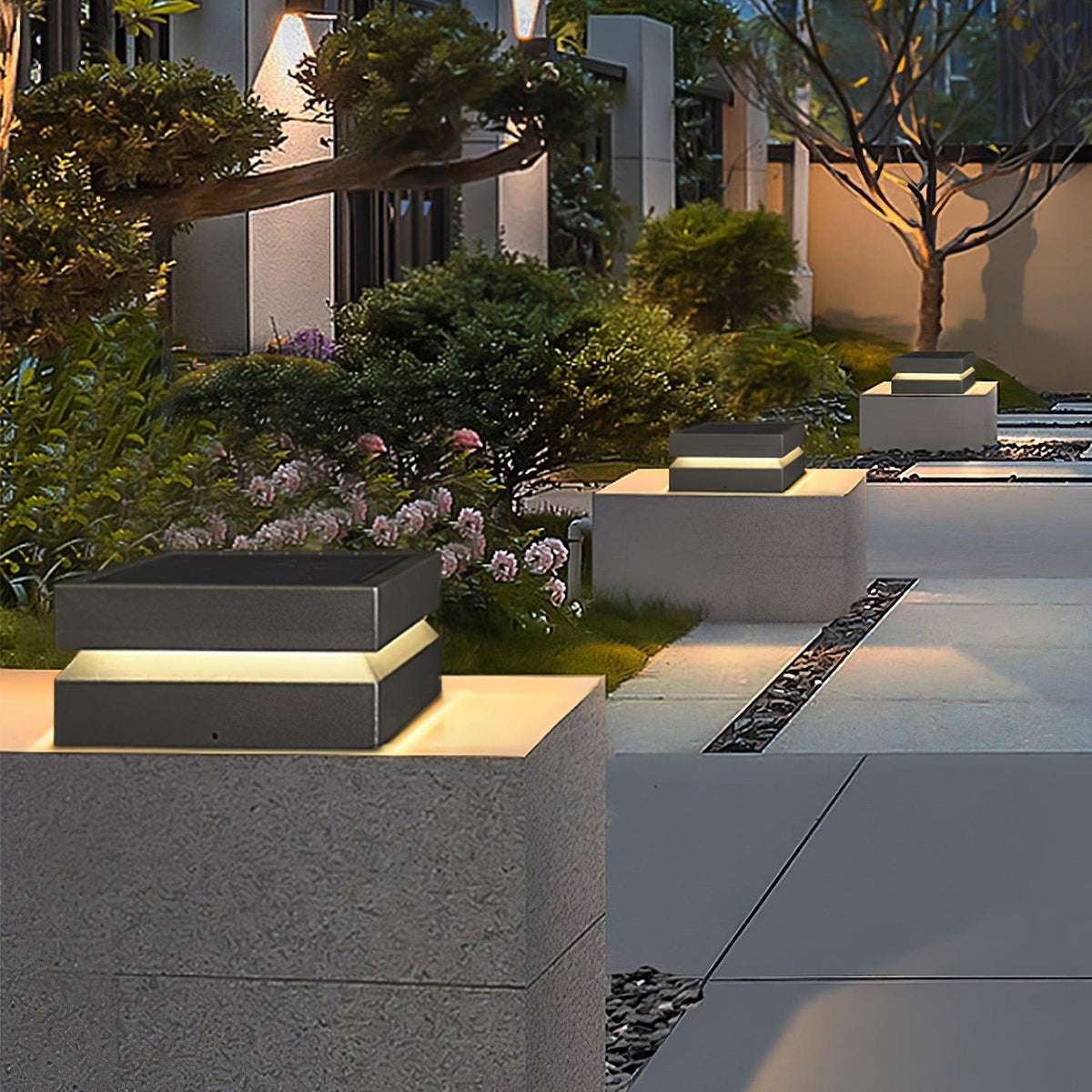 Westoria Metal Square Outdoor Post Lamp
