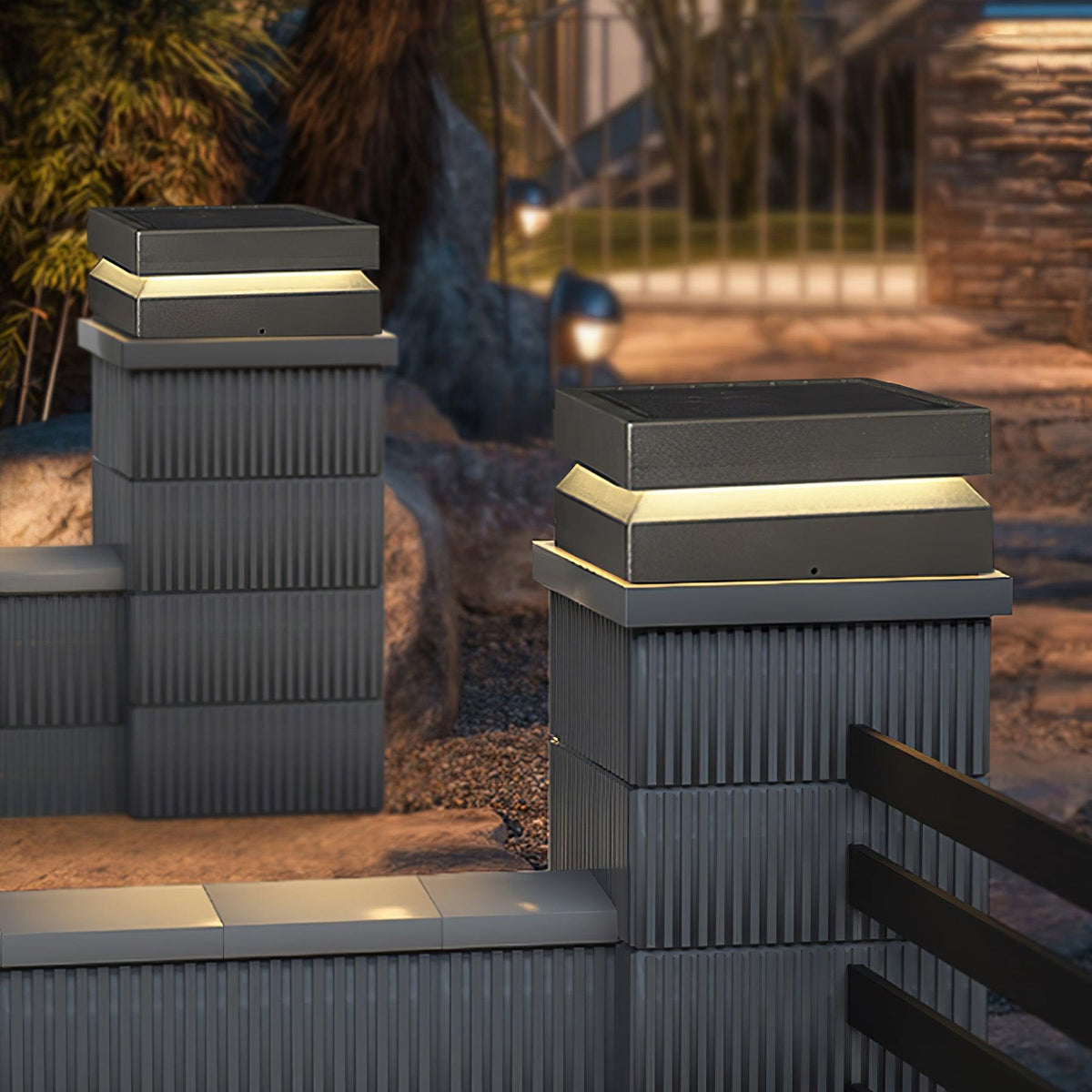 Westoria Metal Square Outdoor Post Lamp