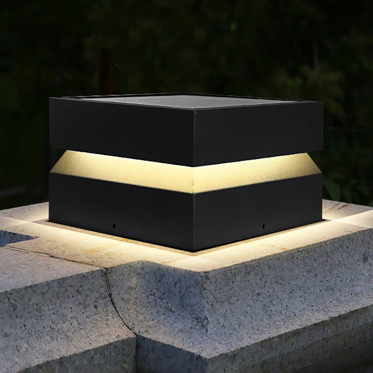 Westoria Metal Square Outdoor Post Lamp