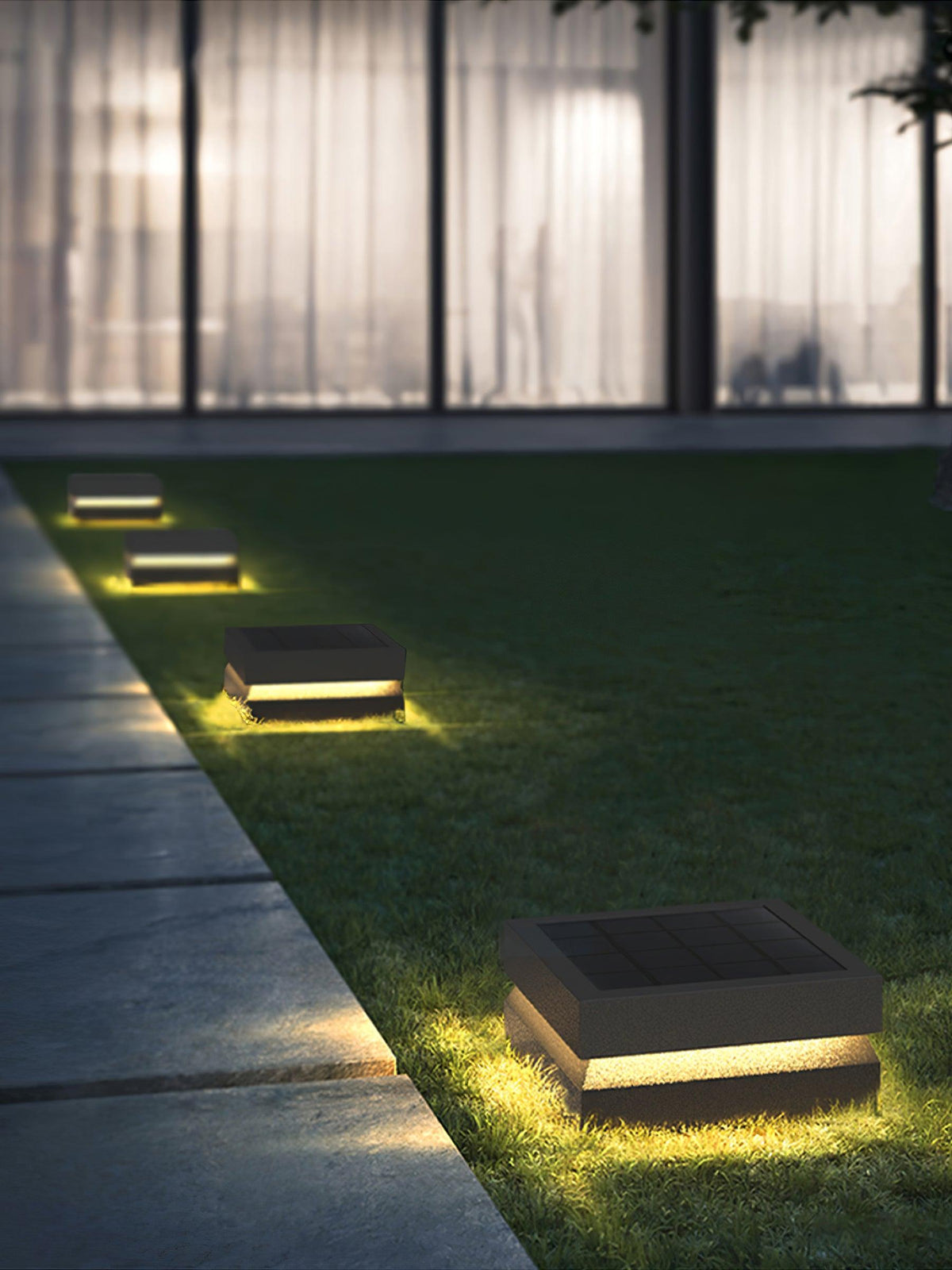 Westoria Metal Square Outdoor Post Lamp