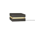 Westoria Metal Square Outdoor Post Lamp#Size_9.8"#Power source_Model A: Wired Version#Kelvin range_Warm Light