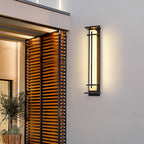 Xandelle Metal Square Outdoor Wall Lamp
