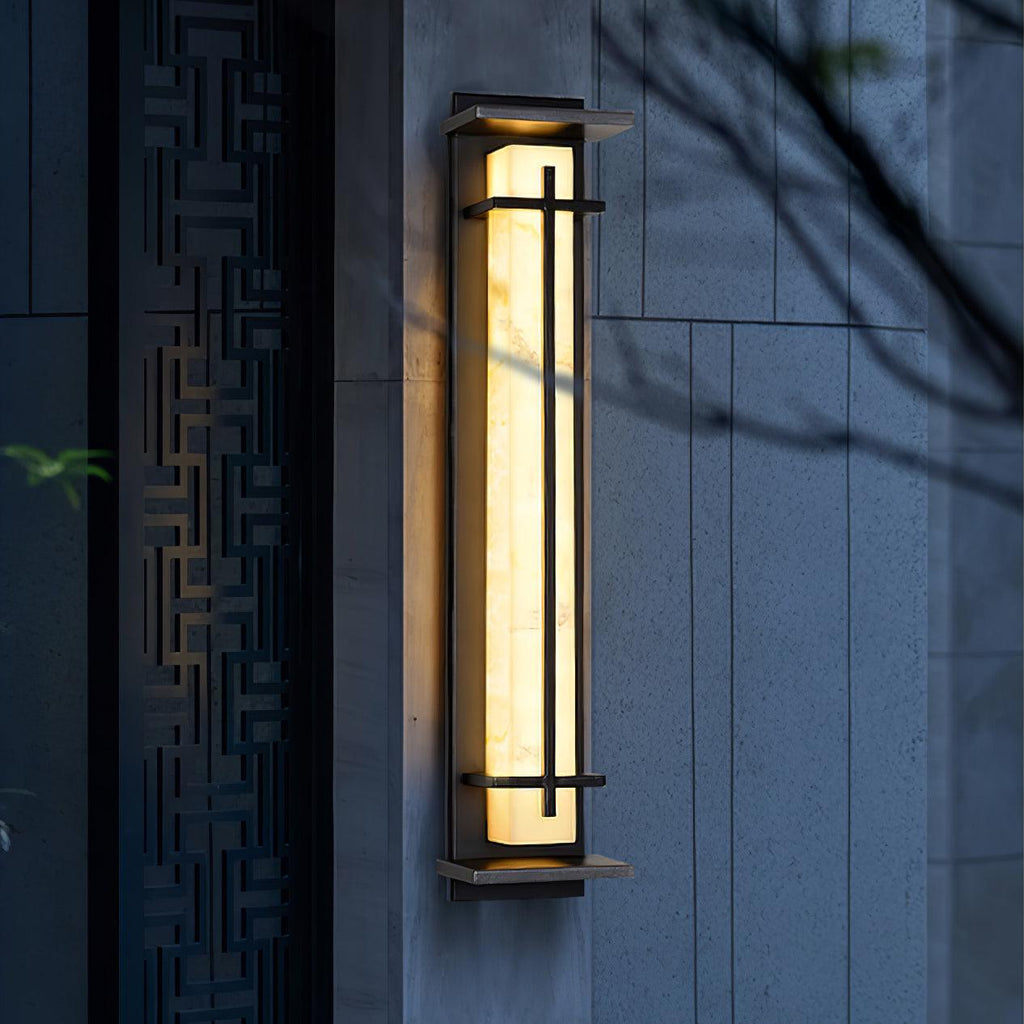 Xandelle Metal Square Outdoor Wall Lamp