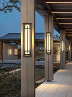 Xandelle Metal Square Outdoor Wall Lamp