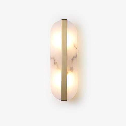 Caelisse Alabaster Oval LED Wall Lamp
