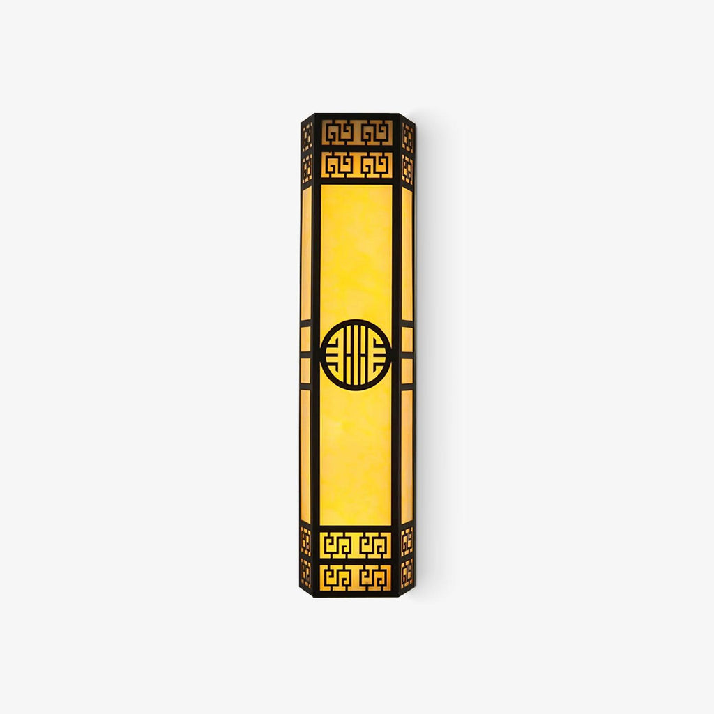 Virelle Plaster Stripe Outdoor Wall Lamp