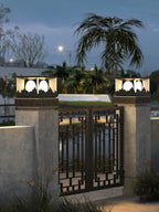 Ulmoria Metal Sunrise Outdoor Garden Light