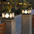 Ulmoria Metal Sunrise Outdoor Garden Light