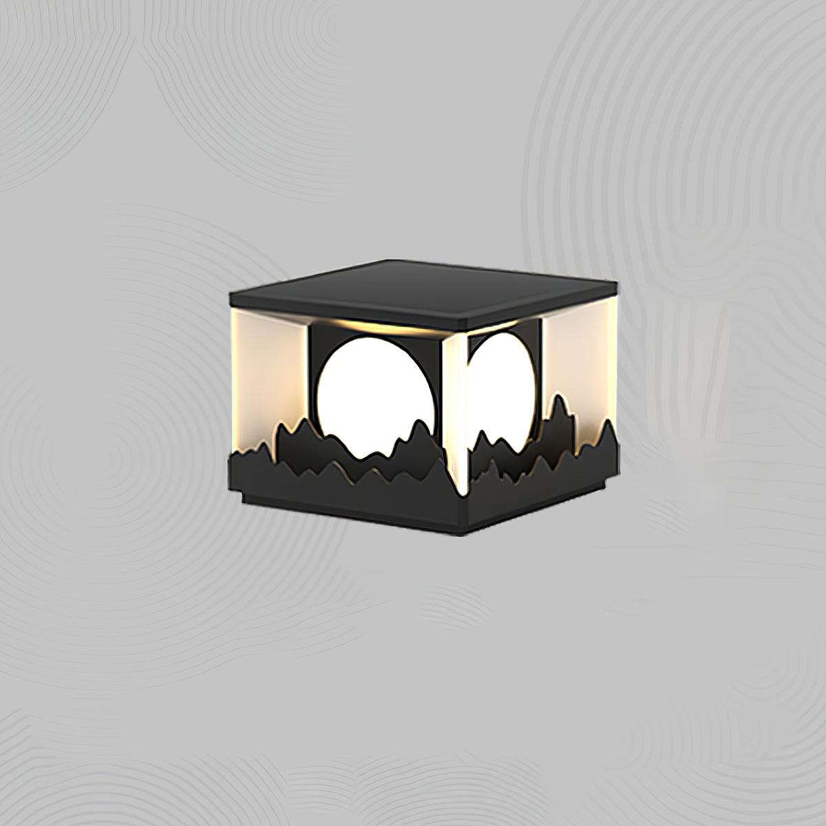 Ulmoria Metal Sunrise Outdoor Garden Light