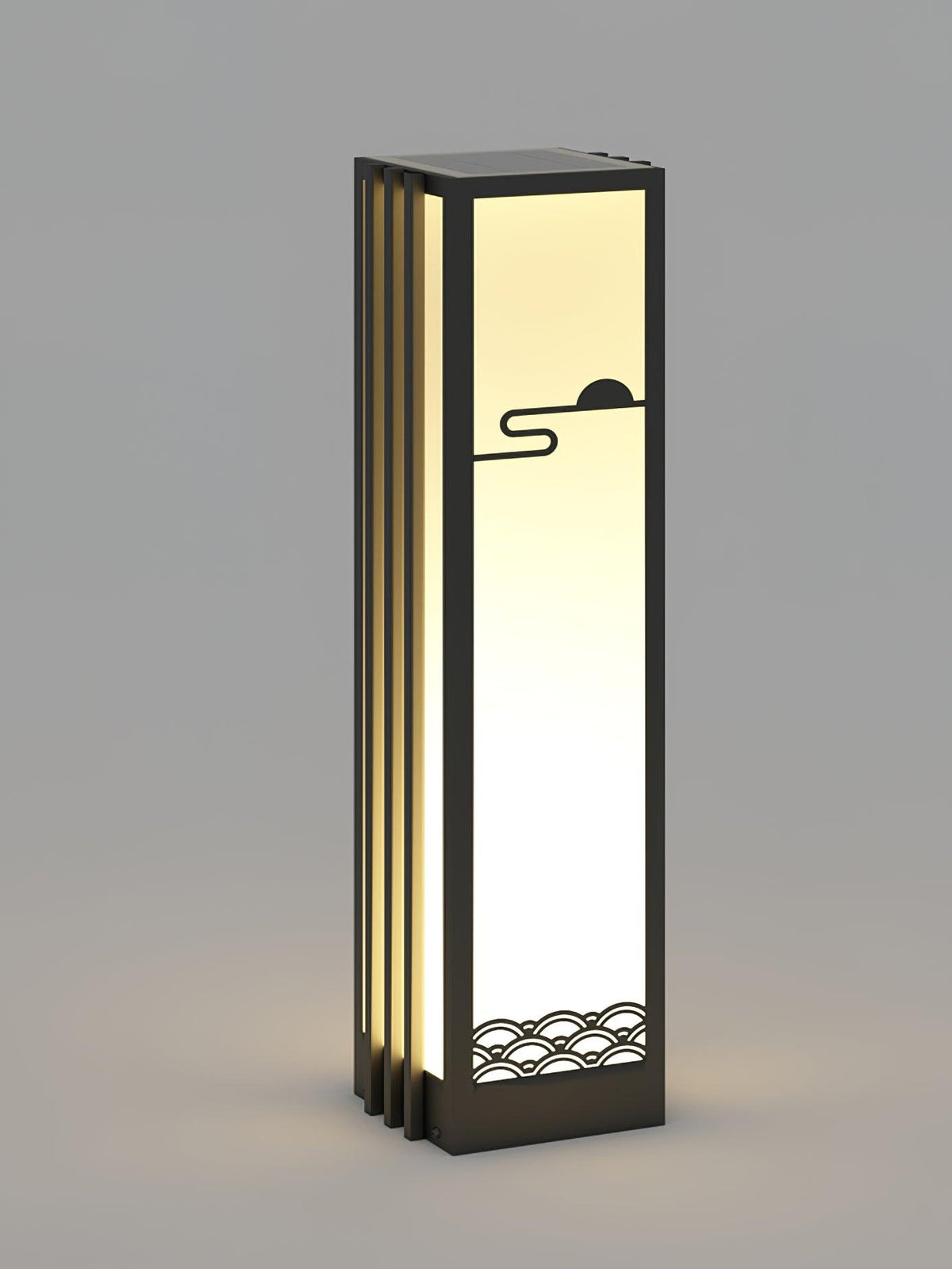 Tervaine Metal Sunrise Outdoor Garden Light