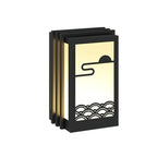 Tervaine Metal Sunrise Outdoor Garden Light#Size_12.6"#Power source_Model A: Wired Version#Kelvin range_Warm Light