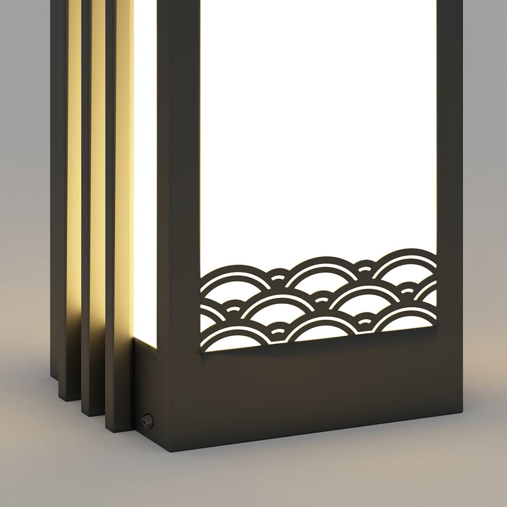 Tervaine Metal Sunrise Outdoor Garden Light